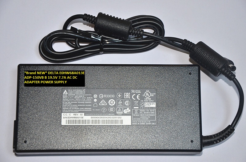 *Brand NEW*DELTA ADP-150VB B AC100-240V 19.5V 7.7A AC DC ADAPTER E0HW68A013E POWER SUPPLY